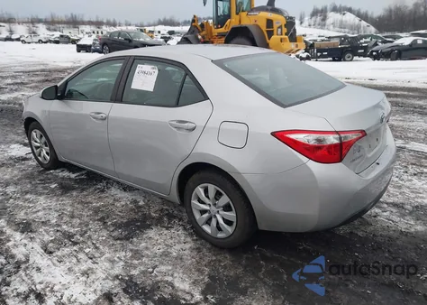 2016 Toyota Corolla Le from USA, damaged, VIN 2T1BURHE4GC675559